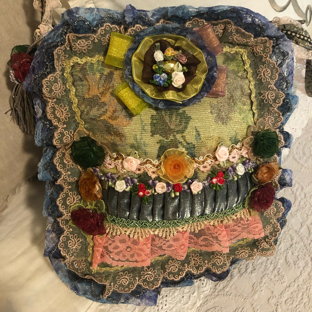 Hand made Victorian hand bag